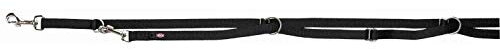 TRIXIE Premium V-Leine M L: 3,00 m/20 mm schwarz
