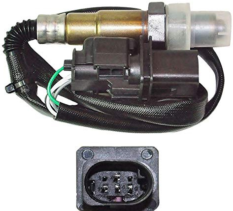 D2P 5 Wire Lambda/O2 Oxygen Sensor Replacement For Front Compatible With Chrysler, Dodge, Jeep, Mercedes-Benz B-Class W245, W246 Replaces 0258017016