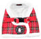 Puppia PAQD-AH1470 BLITZEN HARNESS B, M, karriert rot