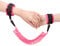 2.5M Anti Lost Wrist Link Belt Baby Toddler Reins Safety Leash Wristband 360°Rotate Security Elastic Wire Rope Walking Hand Belt Harness(Pink)
