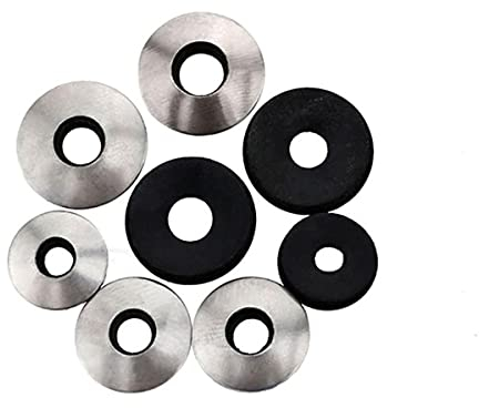 10/20/50/100PCS Rondelles de toiture en acier inoxydable collées Joint composite imperméable et antidérapant
