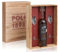 POLI GRAPPA BASSANO 24 CARATI 70 CL CONFEZIONE IN LEGNO CON DUE BICCHIERI