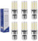 OLEVOLT E27 LED Mais Birne Tageslichtweiß 10W 5000K 1200LM Ersatz für 80W Glühlampe 6er-Pack