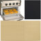 WMKGG 100 PCS Air Fryer Oven Liners, 12 x 11 inch Perforated Rectangular Air Fryer Parchment Paper Disposable Liners for Ninja Foodi Air Fryer, XL Air Fryer, Cuisinart, Breville Toaster Oven