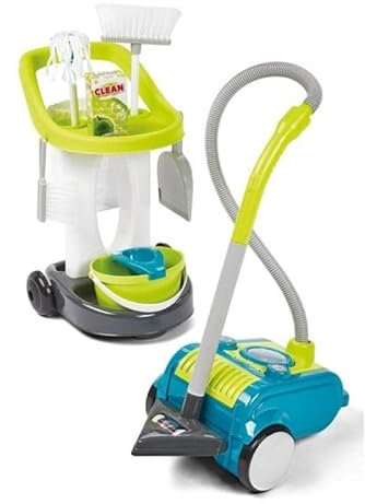 Funny Home - Aspiradora para niños con carrito de limpieza