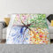 Schöne Vier Jahreszeiten Baum Multi-Size Ultra-Soft Flanell Decke (horizontal) Plüsch Sofa Decke ist leicht und warm