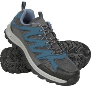 Mountain Warehouse Highline II Mens Walking Shoes | Breathable & Durable Shoes for Rainy Weather, EVA Cushioned Footbed for Comfort & Grippy Outsole, For Hiking & Everyday Wear