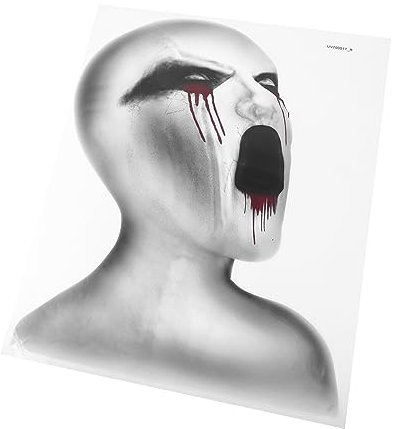 ORFOFE Halloween Horror Wandaufkleber Spooky Design Für Gruselige Dekoration Und Langlebig Für Partys Und Feiern
