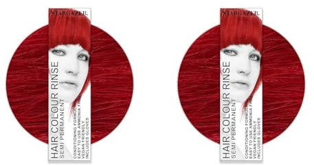 Stargazer Foxy Red Semi Permanent Hair Dye (Pack of 2)