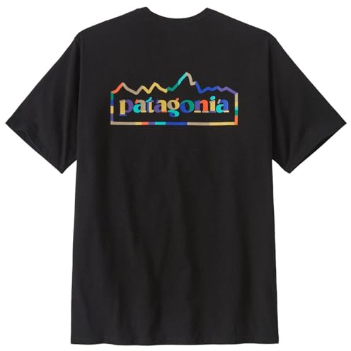 Patagonia Herren M's Unity Fitz Responsibili-Tee Unterhemd, schwarz (Ink Black), M