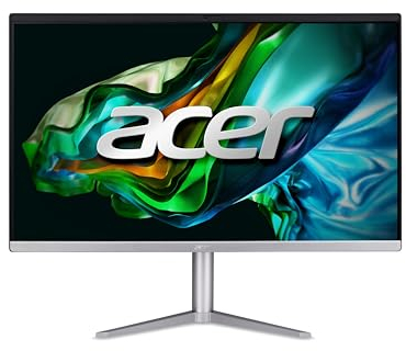 Acer Aspire C24-1300 All In One PC Windows 11 Home - 23,8 Full HD, AMD Ryzen 5 7520U - 2,80 GHz (fino a 4,3 GHz), 16 GB DDR5 RAM, 512 GB M.2 PCIe (SSD), scheda grafica integrata