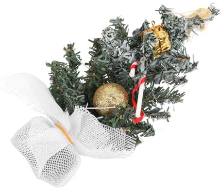 Cabilock Pequeño Árbol De Navidad De Mesa 1 Pieza Adorno De Escritorio Árbol De Navidad Decoración Elegante