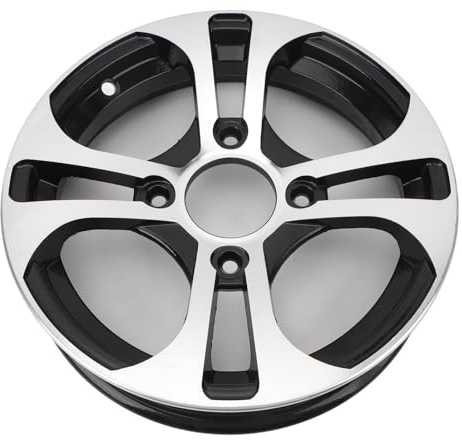 12-Zoll-ATV-Felge aus Aluminiumlegierung mit Hoher Festigkeit für Quad-Gokart-Golfwagen, Exquisites Aussehen, Vielseitige Anwendung (Vorderrad)