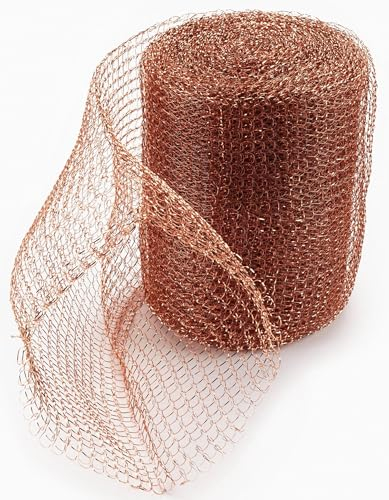 Produit anti limaces et escargots jardin filet cuivre anti escargot et limace 12.7cm*6m grillage anti rongeur protection du jardin contre les rongeurs protection et anti-nuisibles pour jardin