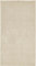 andiamo Teppich Arezzo waschbar Wohnzimmer Esszimmer pflegeleichter eleganter gemütlicher Wohnzimmerteppich Fellteppich einfarbig 80 x 200 cm Creme