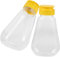 Gogogmee 1 Satz Honig Flasche Squeeze-Flasche für Sauce Vorratsdosen für Honig Saucenflasche gewürzbehälter Mini-Salatdressing-Flaschen Flaschen zum Auspressen von Saucen Küchenhelfer