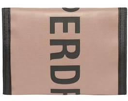 Superdry Damen Tarp Dreifach-Geldbörse Dunkelbeige Strukturiert 1SIZE