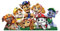 Star Cutouts SC4601 Paw Patrol Group Shot Wide Cardboard Cut Out Height 94cm - Ideal for Paw Patrol Theme, Parties, Birthdays & Fans, Room Decorations & Events