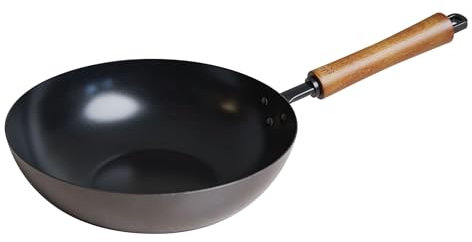 Joyce Chen Classic Series Bratpfanne aus Keramik, antihaftbeschichtet, Karbonstahl, 24,1 cm