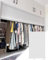 Puerta interior plegable para espacios pequeños, puerta corredera sin taladro, para armarios de cocina, tamaño ajustable (70 x 80 cm), diseño que ahorra espacio