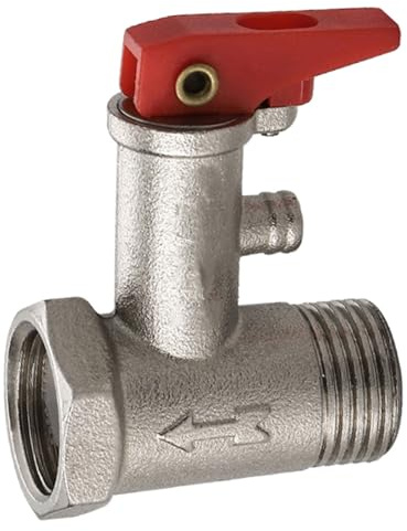 Robuste Messing-Warmwasserbereiter-Ventile, 1,27 cm, Messing-Druckentlastungsventile für den Heimgebrauch, automatische Druckentlastung, Anti-Durchlauferhitzer