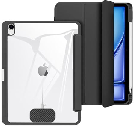 iPad Pro 11 Inch Case, Magnetic Wireless Charging Case for iPad Pro 11 (1st/2nd/3rd/4th) & iPad Air 11 (M2/M3) & iPad Air 10.9 (4th/5th), Support Apple Pencil 2