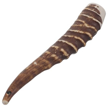 Ciieeo Resin Deer Antler Knife Handle Replacement Grip for DIY