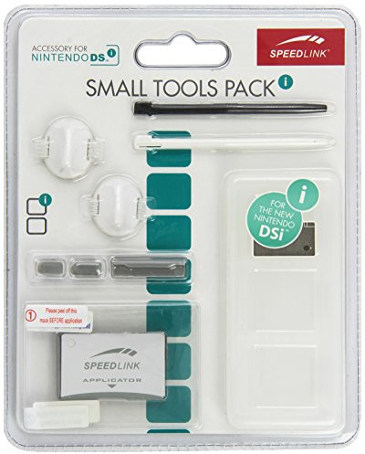 Speedlink Zubehör für Nintendo Handheld (Touchpen/Daumen-Touch-Pad/Spielhülle/Mikrofasertuch) weiß
