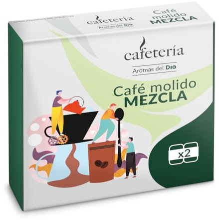 DIA CAFETERÍA café molido mezcla natural paquete 2 x 250 gr