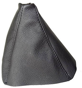 Schaltsack schwarz echtes Leder