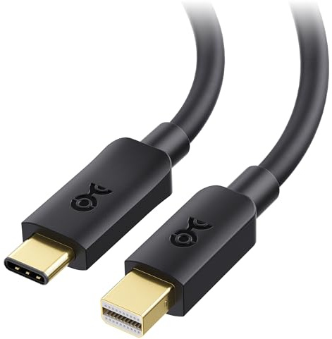 Cable Matters Unidirectional USB C to Mini DisplayPort Cable - 6ft, (USB C to Mini DP Cable) Supporting 4K 60Hz - Not Compatible with USBC or Thunderbolt 3 Storage, Hard Drive, or Audio Device