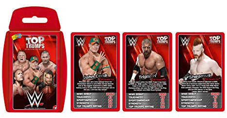 Winning Moves Top Trumps WWE, Edizione Italiana (It)
