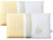 EVERGREENWEB Angebot! 2er Set Kissen 40x80 Hoch 12 cm 100% Memory Foam, Doppelbezug aus Aloe Vera und Baumwolle, herausnehmbar, für Halswirbelsäulenschmerzen, Medizinischem Gerät