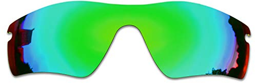 SOODASE Pour Oakley Radar Path Des lunettes de soleil Vert Verres de remplacement polarisés