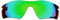 SOODASE Pour Oakley Radar Path Des lunettes de soleil Vert Verres de remplacement polarisés