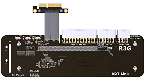 ADT-Link R23SG eGPU PCIe x16 to PCie x4 Extension Adapter Cable 16x PCI-Express Cables eGPU for Graphics Card External (50CM)