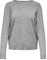 ONLY Damen, Rundhals, Onllesly Kings L/S KNT Noos Pullover, Medium, Langarm, Grey Melange/, M EU