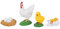 Hahn Wachstumszyklus Modell Kinder Miniatur Simulation Tier Fr¨¹hp?dagogik Statue Spielzeug Simulation Tiere Lebenszyklus Figuren