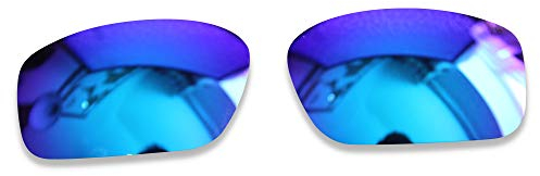Polarlens Verres polarisés de remplacement pour Oakley Straightlink – Compatibles avec les lunettes de soleil Oakley Straightlink (bleu glacier)