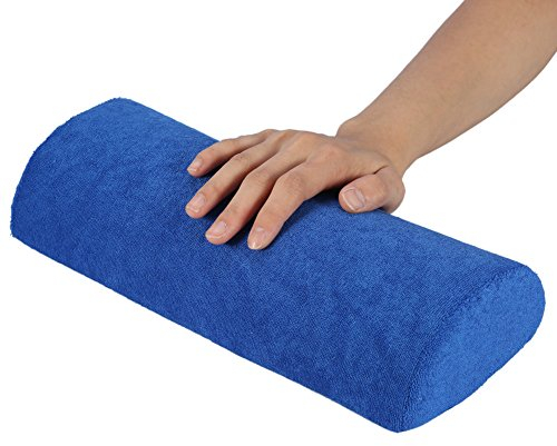 Yolispa Handauflage Nagelstudio, Maniküre Handkissen Nagelkissen Nageldesign, Schwamm Handgelenkkissen, Abnehmbar und Waschbar Handauflage für Salon Nail Art Nagel Kunst