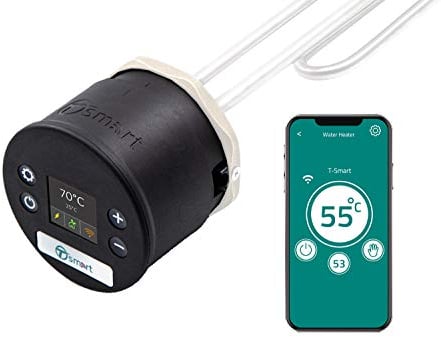 T-Smart Tesla Hot Water Cylinder Thermostat - Upgrade Your Cylinder to a Genuine Smart Appliance (TIHTS)