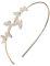 FOMIYES Goldener Strass-Schmetterlingshaarreif, dünner Haarreif, Kristall-Stirnband, koreanisches Haarband, Haar-Accessoires, Hochzeit, Braut-Haarband für Frauen und Mädchen