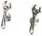 Touch Jewellery 925 Sterling Silver Spanner Stud Earrings
