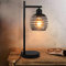 ZMH Lampe de table de chevet vintage lampe à Lecture - noir Lampe de table au industriel design en métal - Douille E27 max.60W - pour Salon Chambre Chevet et bureau - Ampoule non incluse