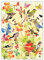 Küchentuch 51 x 71 cm - Birds & Butterflies - von MICHEL DESIGN WORKS