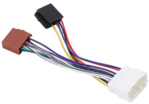 Car Radio Wiring Harness,Yctze ISO Wiring Harness Connector Adaptor Plug Car Stereo Radio Replacement for Accord 1999‑2007