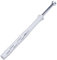 AERZETIX - C57468 - Set di 10 tasselli in plastica Ø8x100mm + 10 viti Ø5.5x105mm a testa fresata in acciaio - per costruzione lavori in muratura