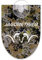 Blaser Jagdschild Auto mit Saugnapf - Autoschild Jagdbetrieb für Jäger Förster und Berufsjäger - Jägerschild Pkw Frontscheibe - Jagdschutz Schild Auto, Farbe:Camouflage