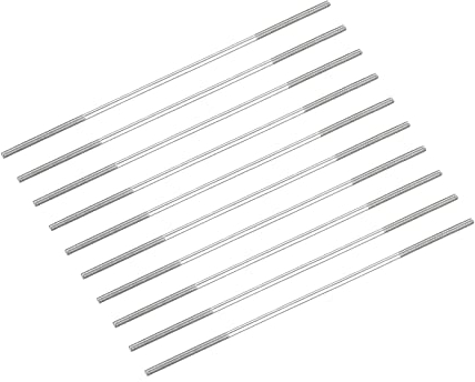 METALLIXITY 10Stk Beidseitige Stiftschraube M3 130mm 304 Edelstahl Stabschraube für Haushalt