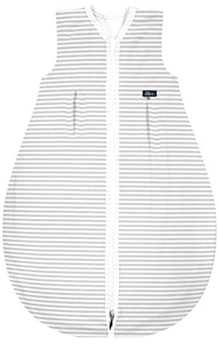 Dein Kinderland Alvi Kugelschlafsack Baby Mäxchen Thermo ohne Arm SET mit Alvi Dreiecks-Halstuch | Winterschlafsack | Baby-Schlafsack | atmungsaktiv (faces, 80cm)